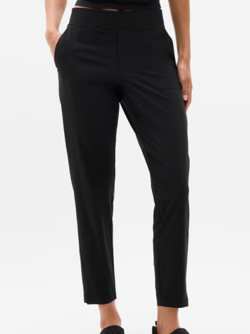 Athleta Brooklyn Ankle Pant in Black